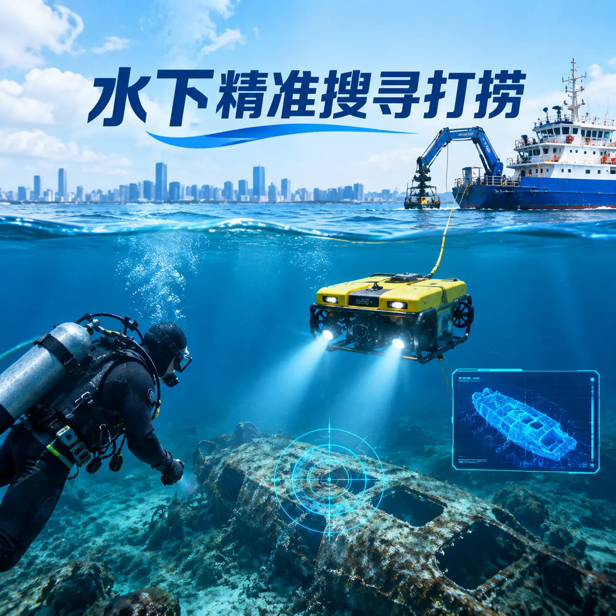 靖西水下精准搜寻打捞